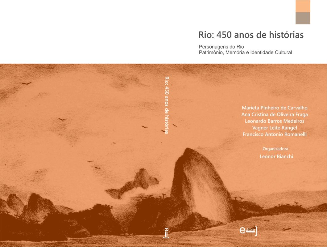 capa e 4a capa livro Rio 450 anos de historias laranja